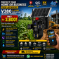 V380 5-Lens Solar 4G Security Camera