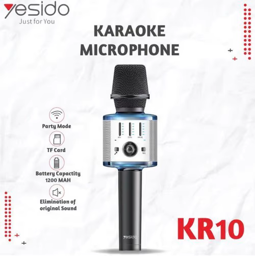 Yesido KR10 Wireless Karaoke Microphone