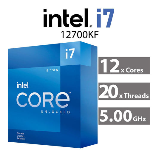 New Intel Core i7-12700KF Processor