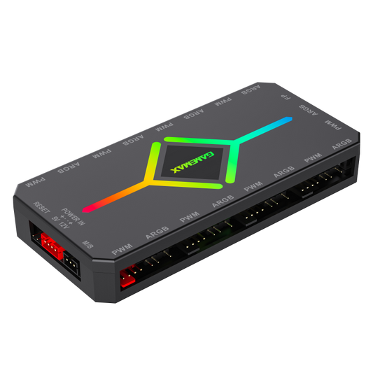 Gamemax V4.0 ARGB HUB PWM BK