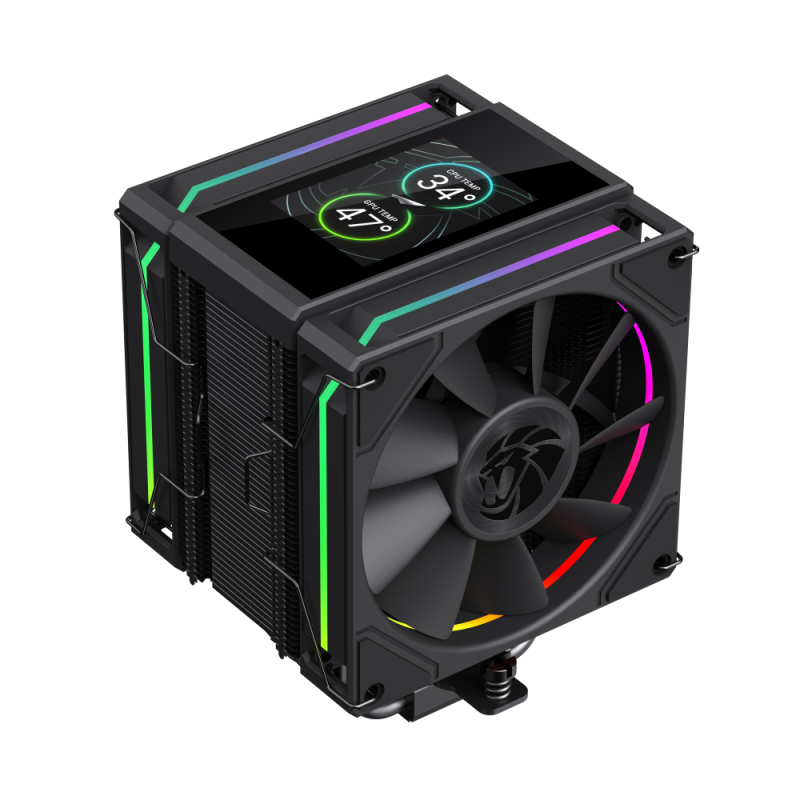 Gamemax LCD DUAL FAN CPU COOLER SIGMA 620 BK