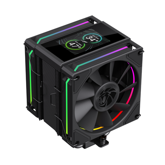 Gamemax LCD DUAL FAN CPU COOLER SIGMA 620 BK