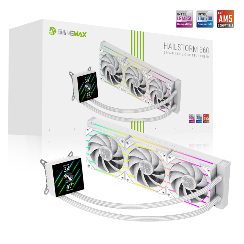 GAMEMAX HAILSTORM 360 WH Liquid Cooling