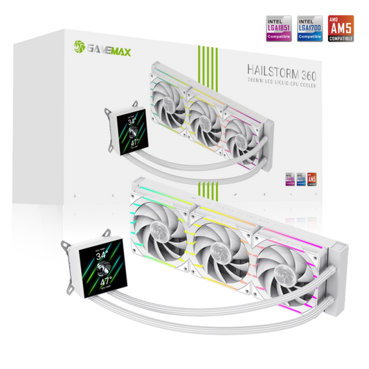GAMEMAX HAILSTORM 360 WH Liquid Cooling