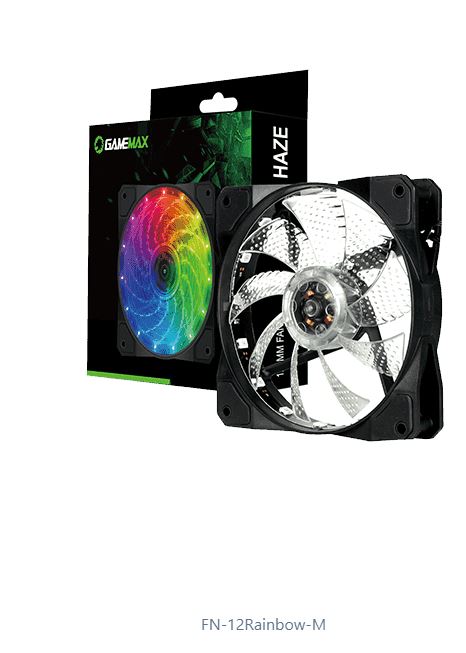 GameMax Haze Rainbow ARGB 12cm Fan