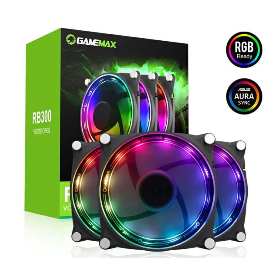 Gamemax RB 300 Trio RGB Fans