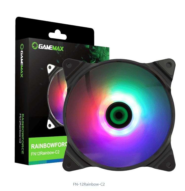 Gamemax FN-12Rainbow-C2 RGB Fan