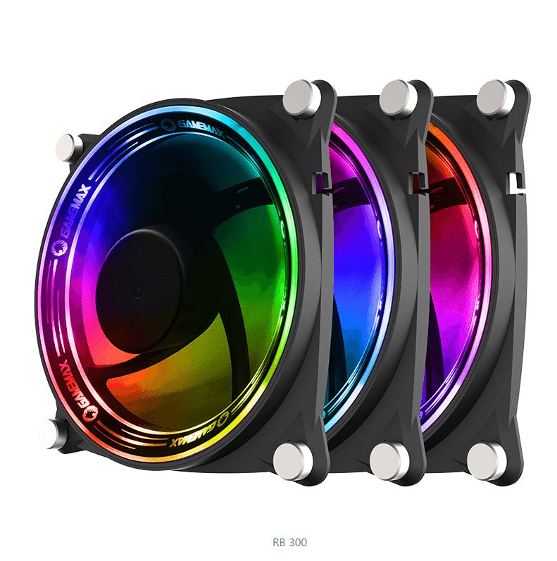 Gamemax RB 300 Trio RGB Fans