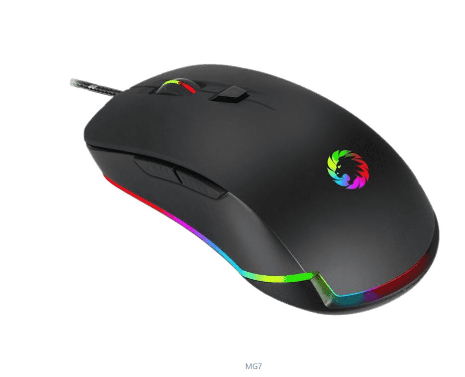Gamemax Gaming Mouse MG7 with mouse pad 3200 DPI – Technotronics Ltd