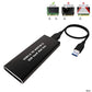 M.2 to USB Enclosure, M2 SSD Adapter with Case, Portable M.2 SSD Reader, M.2 SATA SSD Based B Key External Hard Drive Enclosure, Support 2230 2242 2260 2280