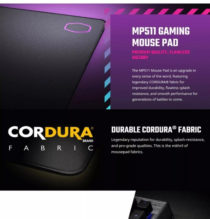 Cooler Master  MP511-L Gaming Mouse PaD.