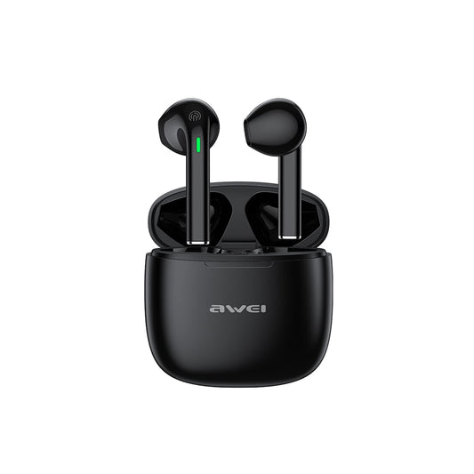AWEI T26 Pro Earbuds Wireless Bluetooth, Bluetooth 5.3 Noise Cancelling Headphones True Wireless IPX6 Waterproof Stereo in-Ear Earphones with Built-in Microphone