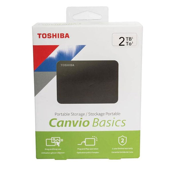 TOSHIBA CANVIO 2TB EXTERNAL HDD 3.0