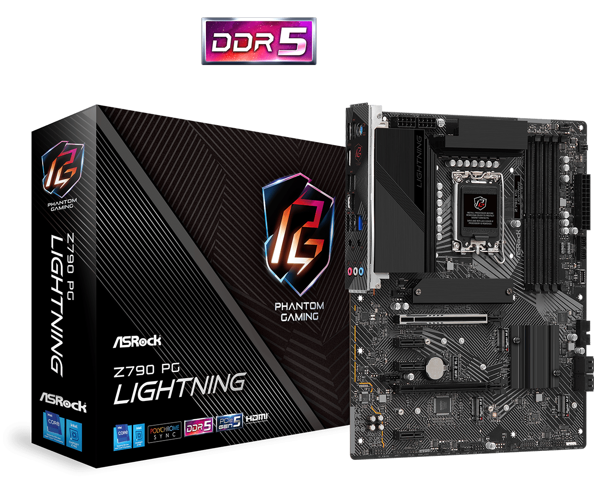 Asrock Mainboard Z790 PG Lightning